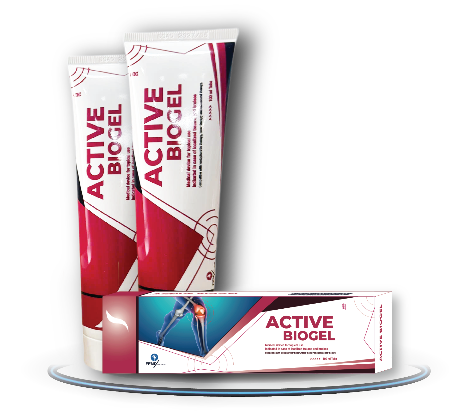 Tuýp và hộp Active Biogel 100ml